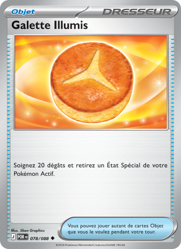Galette Illumis 078 — Équilibre Parfait (French Pokémon TCG card)