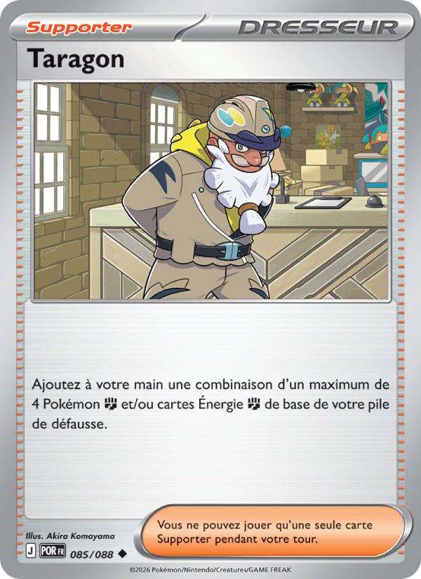 Taragon 085 — Équilibre Parfait (French Pokémon TCG card)
