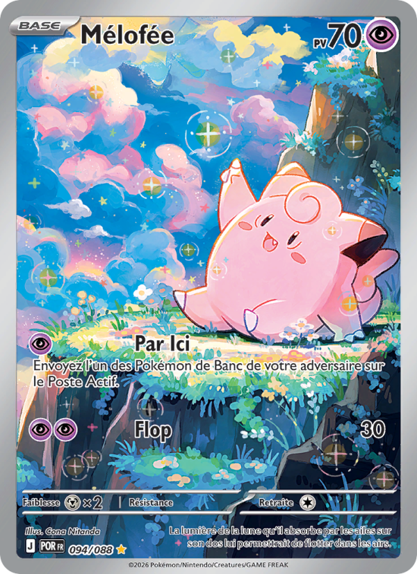 Mélofée 094 — Équilibre Parfait (French Pokémon TCG card)