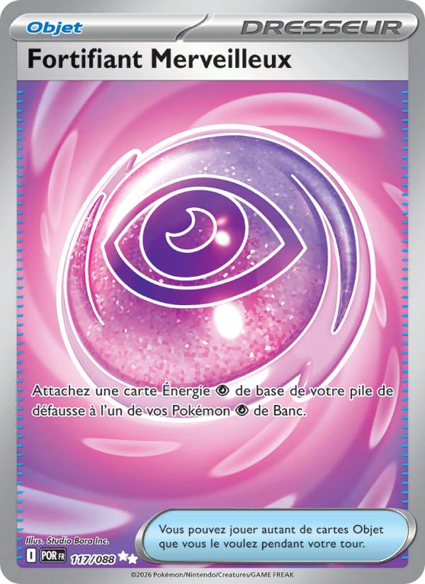 Fortifiant Merveilleux 117 — Équilibre Parfait (French Pokémon TCG card)