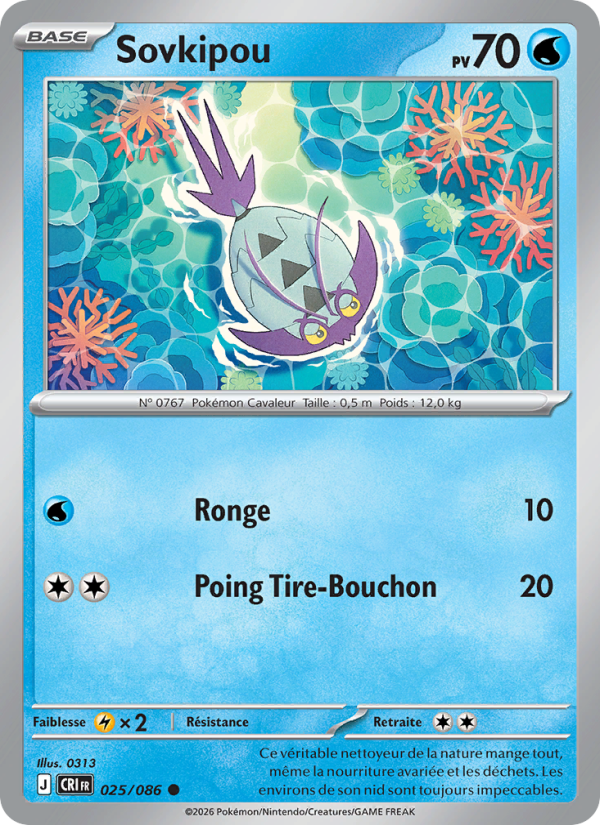 Sovkipou 025 — Chaos Ascendant (French Pokémon TCG card)