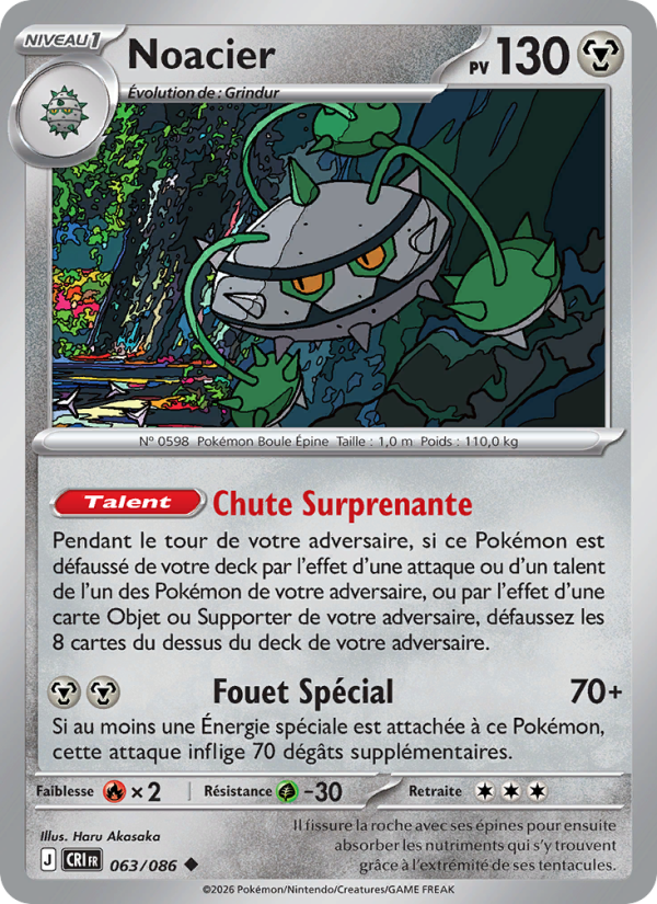 Noacier 063 — Chaos Ascendant (French Pokémon TCG card)