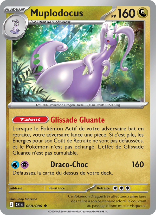 Muplodocus 068 — Chaos Ascendant (French Pokémon TCG card)