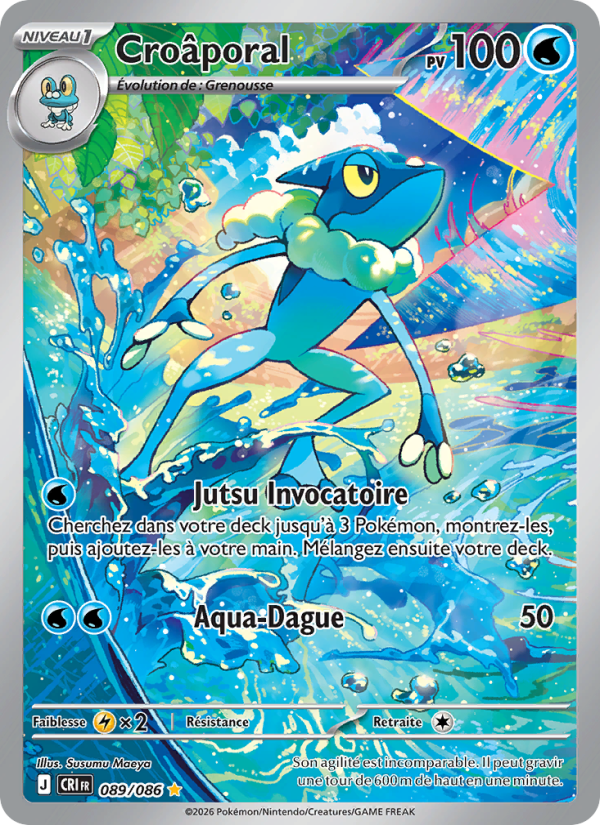 Croâporal 089 — Chaos Ascendant (French Pokémon TCG card)