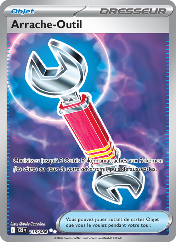 Arrache-Outil 115 — Chaos Ascendant (French Pokémon TCG card)