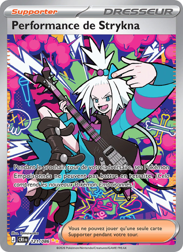 Performance de Strykna 121 — Chaos Ascendant (French Pokémon TCG card)