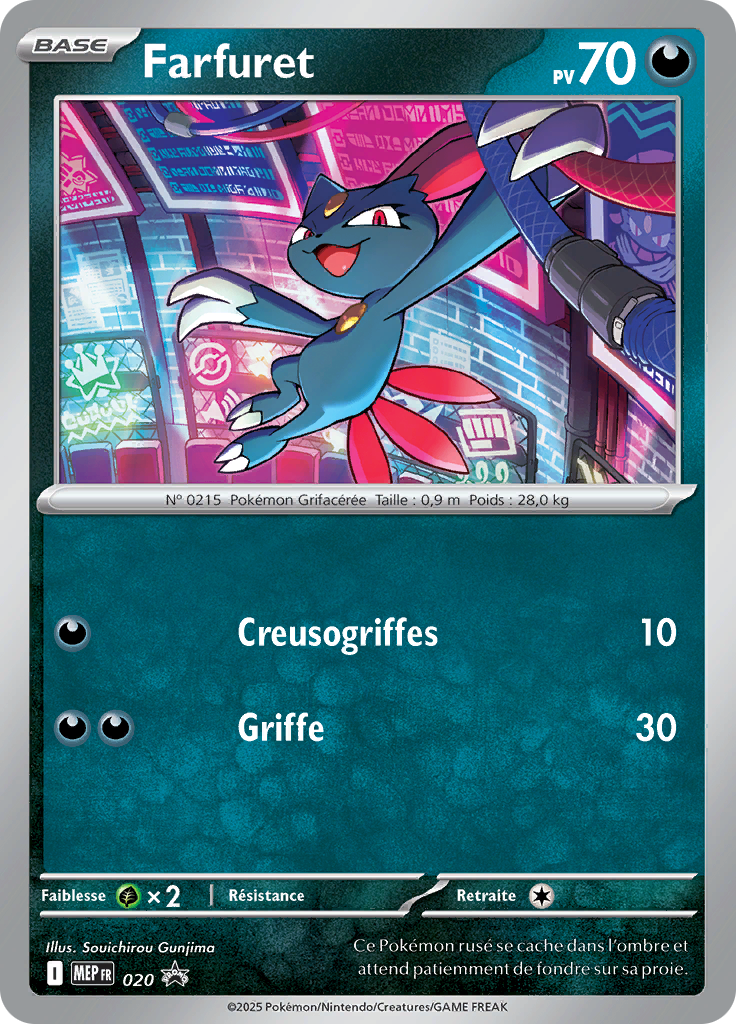 Farfuret 20/52 — MEP Black Star Promos (French Pokémon TCG card)