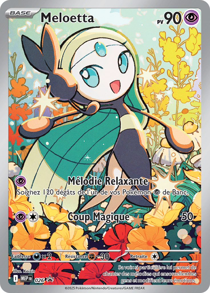 Meloetta 26/52 — MEP Black Star Promos (French Pokémon TCG card)