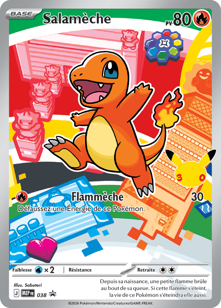 Salamèche 38/52 — MEP Black Star Promos (French Pokémon TCG card)