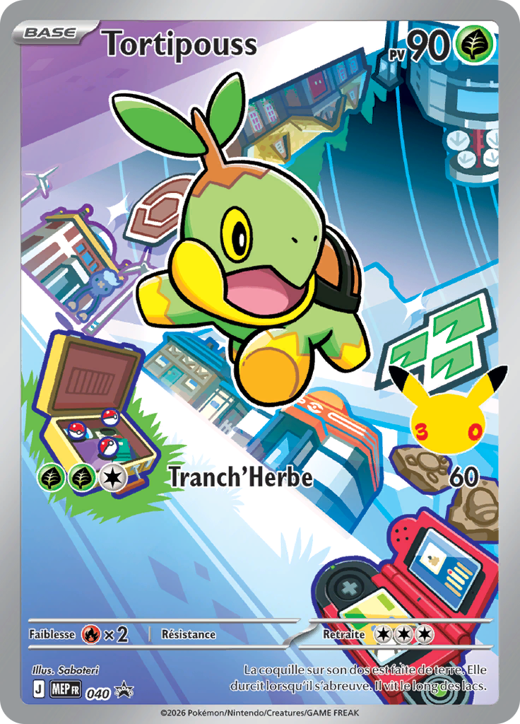 Tortipouss 40/52 — MEP Black Star Promos (French Pokémon TCG card)