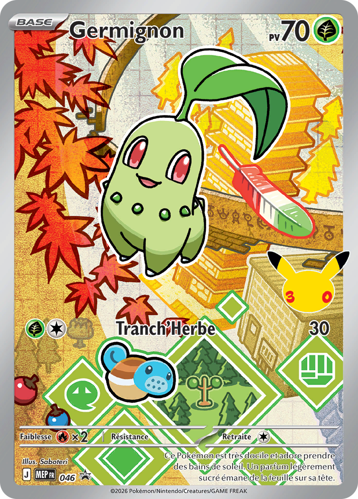 Germignon 46/52 — MEP Black Star Promos (French Pokémon TCG card)