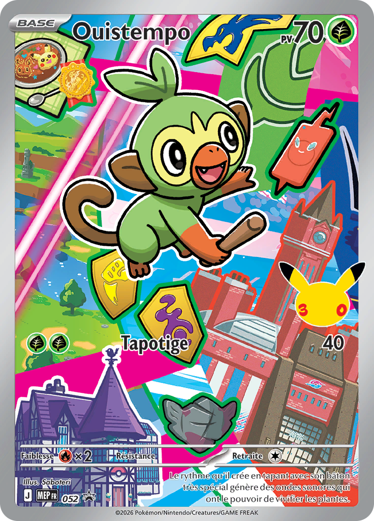 Ouistempo 52/52 — MEP Black Star Promos (French Pokémon TCG card)