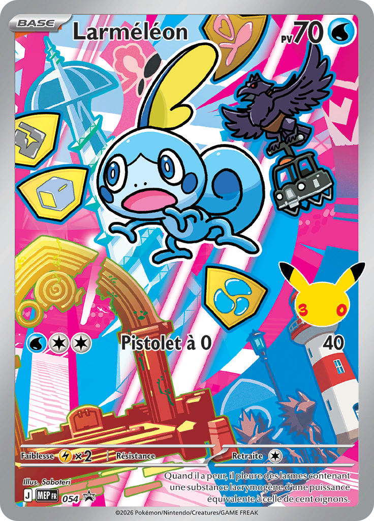 Larméléon 54/52 — MEP Black Star Promos (French Pokémon TCG card)