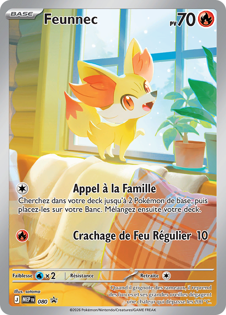 Feunnec 80/52 — MEP Black Star Promos (French Pokémon TCG card)