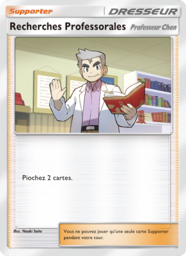 Recherches Professorales 007 — Promo-A (French Pokémon TCG card)