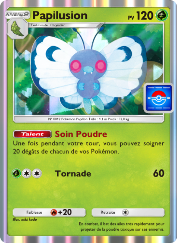 Papilusion 013 — Promo-A (French Pokémon TCG card)