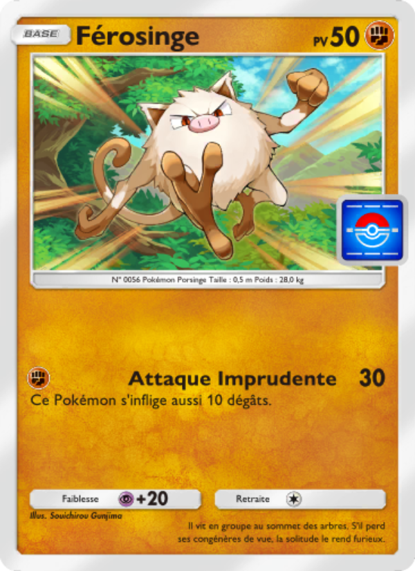 Férosinge 017 — Promo-A (French Pokémon TCG card)