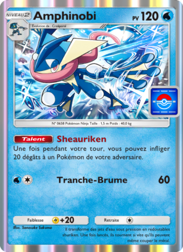 Amphinobi 019 — Promo-A (French Pokémon TCG card)