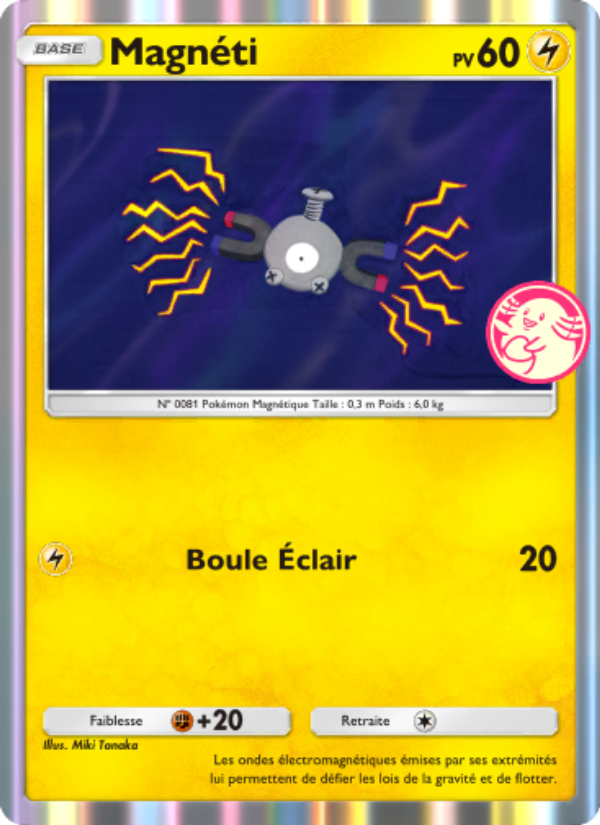 Magnéti 024 — Promo-A (French Pokémon TCG card)