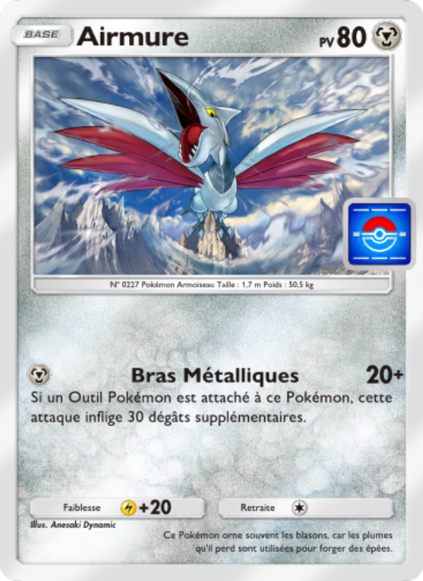 Airmure 039 — Promo-A (French Pokémon TCG card)