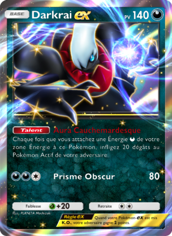 Darkrai-ex 042 — Promo-A (French Pokémon TCG card)