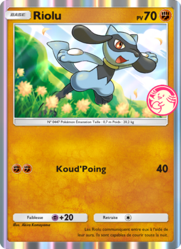 Riolu 059 — Promo-A (French Pokémon TCG card)