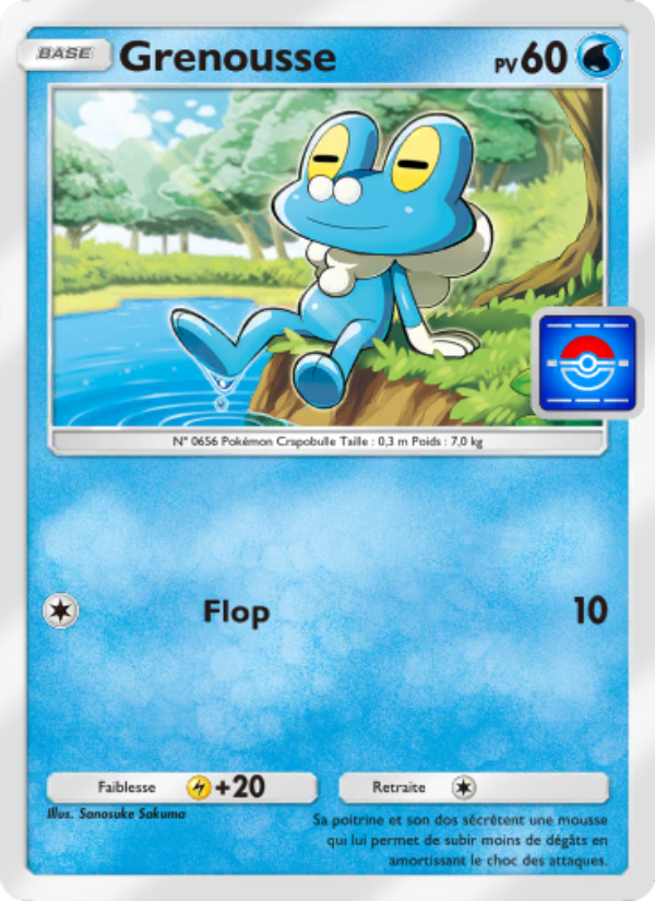 Grenousse 061 — Promo-A (French Pokémon TCG card)