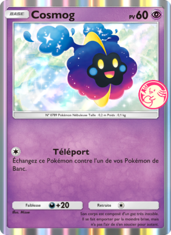 Cosmog 067 — Promo-A (French Pokémon TCG card)