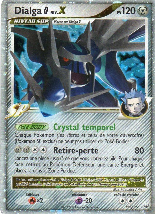 Dialga  122 — Platine (French Pokémon TCG card)