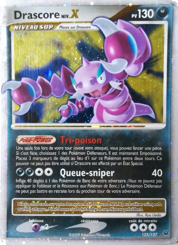 Drascore 123 — Platine (French Pokémon TCG card)