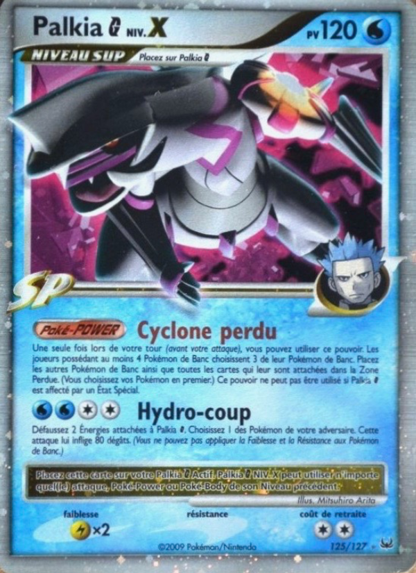 Palkia  125 — Platine (French Pokémon TCG card)