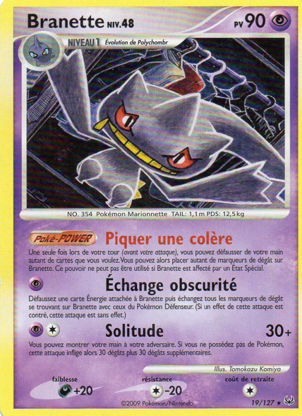 Branette 19 — Platine (French Pokémon TCG card)