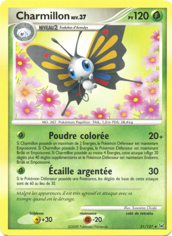 Charmillon 21 — Platine (French Pokémon TCG card)
