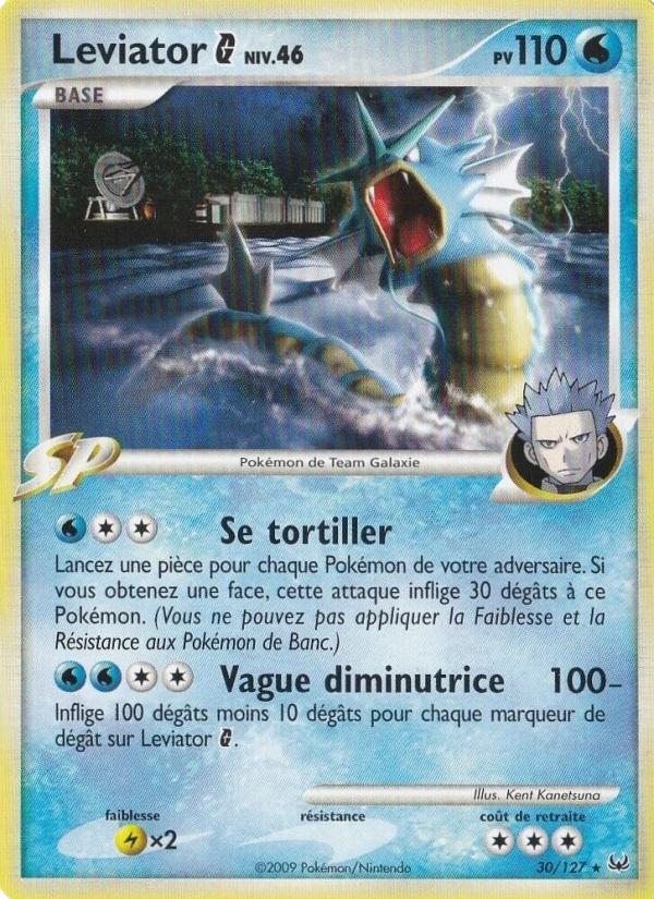 Leviator  30 — Platine (French Pokémon TCG card)