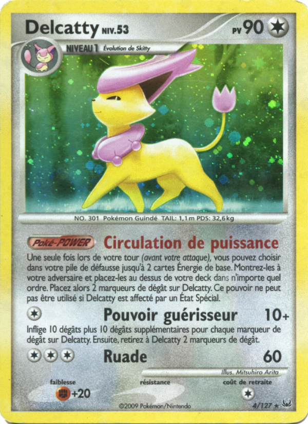 Delcatty 4 — Platine (French Pokémon TCG card)