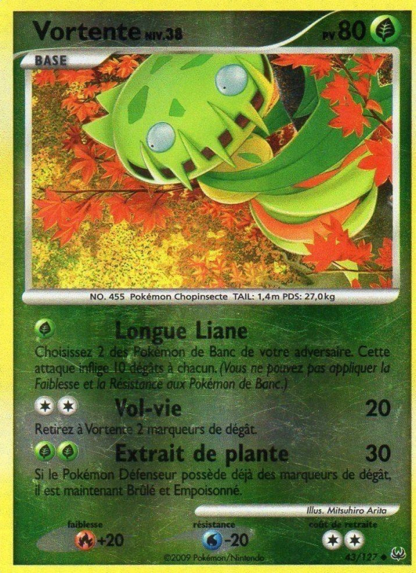 Vortente 43 — Platine (French Pokémon TCG card)