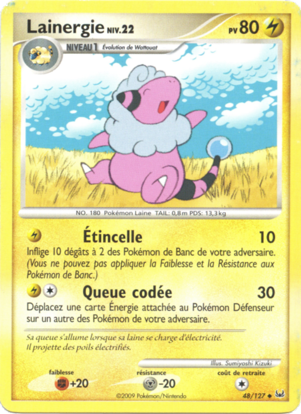 Lainergie 48 — Platine (French Pokémon TCG card)