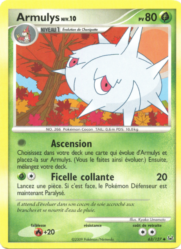 Armulys 63 — Platine (French Pokémon TCG card)