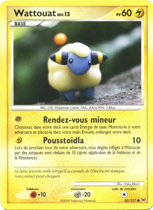 Wattouat 82 — Platine (French Pokémon TCG card)
