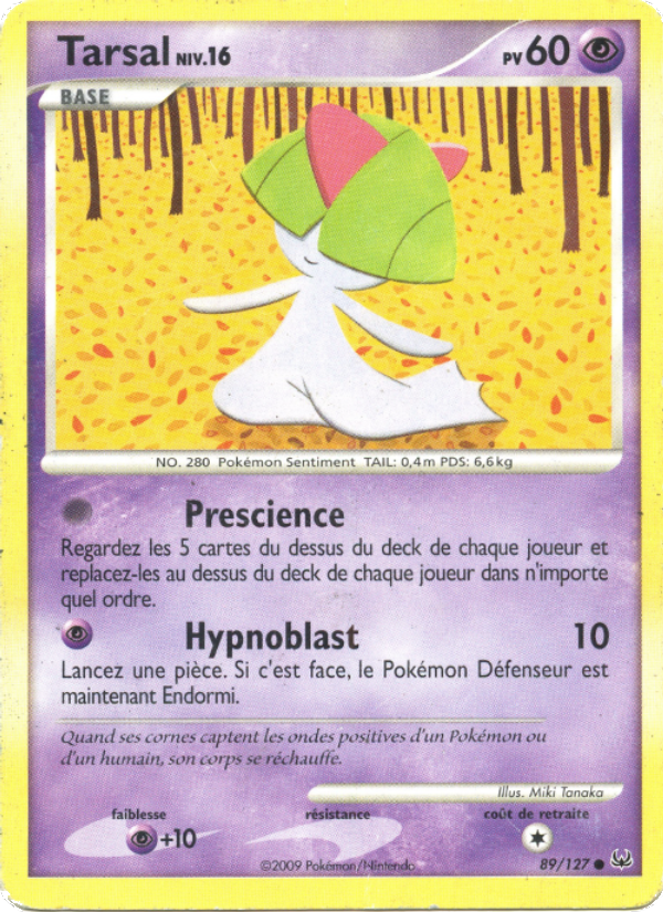 Tarsal 89 — Platine (French Pokémon TCG card)