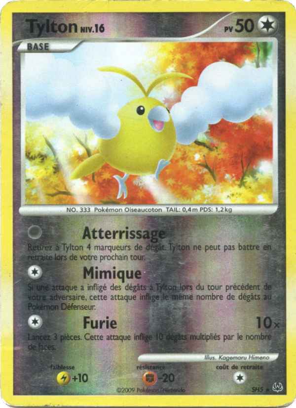 Tylton SH5 — Platine (French Pokémon TCG card)