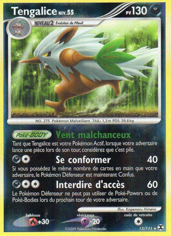 Tengalice Niv. 55 13 — Rivaux Émergeants (French Pokémon TCG card)