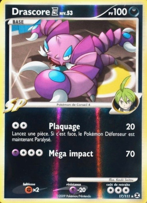 Drascore  Niv. 53 17 — Rivaux Émergeants (French Pokémon TCG card)