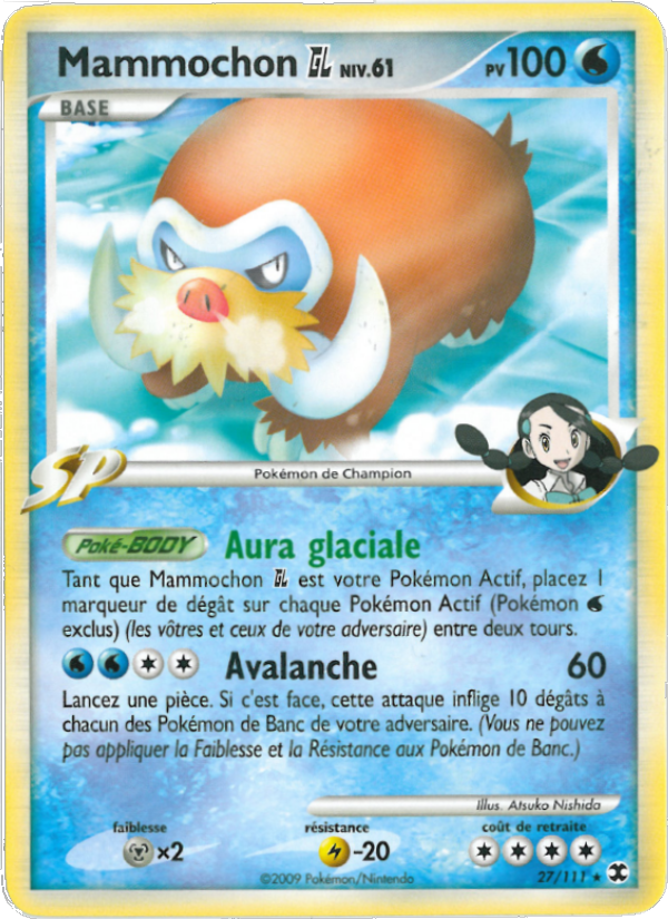 Mammochon  Niv. 61 27 — Rivaux Émergeants (French Pokémon TCG card)