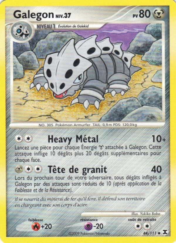 Galegon Niv. 37 44 — Rivaux Émergeants (French Pokémon TCG card)