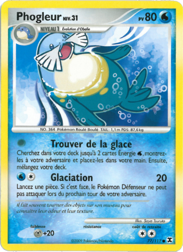 Phogleur Niv. 31 77 — Rivaux Émergeants (French Pokémon TCG card)