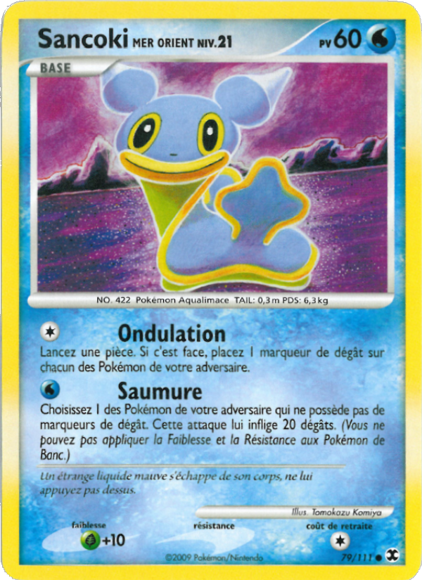 Sancoki Mer Orient Niv. 21 79 — Rivaux Émergeants (French Pokémon TCG card)