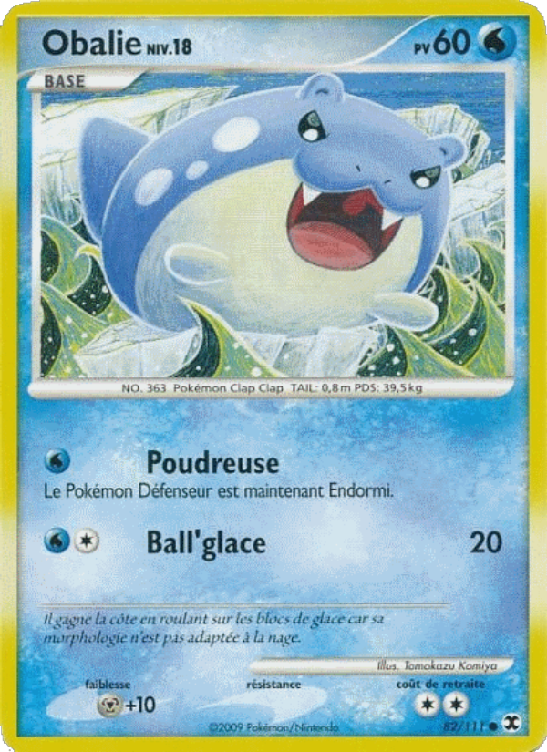 Obalie Niv. 18 82 — Rivaux Émergeants (French Pokémon TCG card)