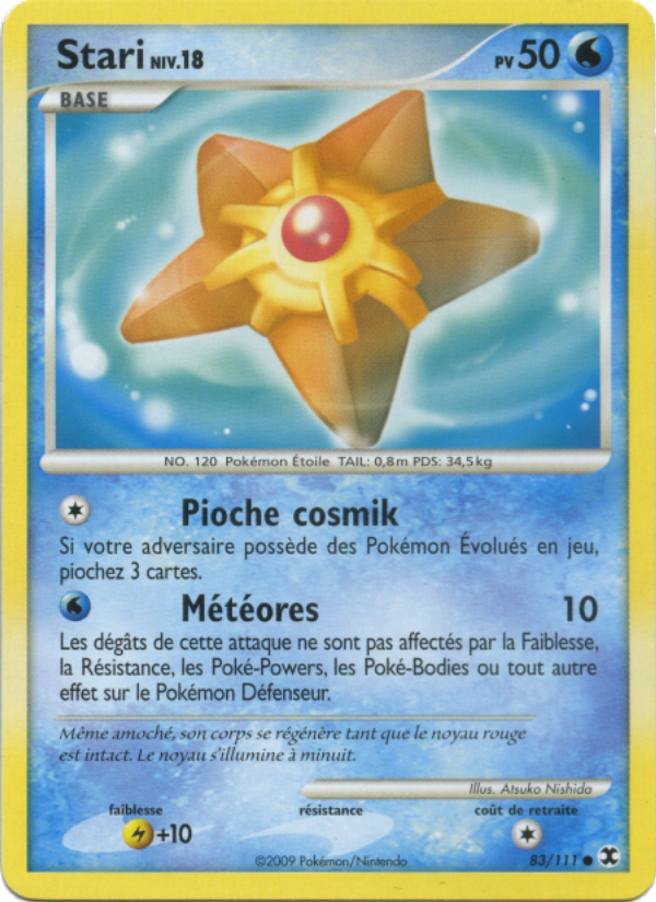 Stari Niv. 18 83 — Rivaux Émergeants (French Pokémon TCG card)