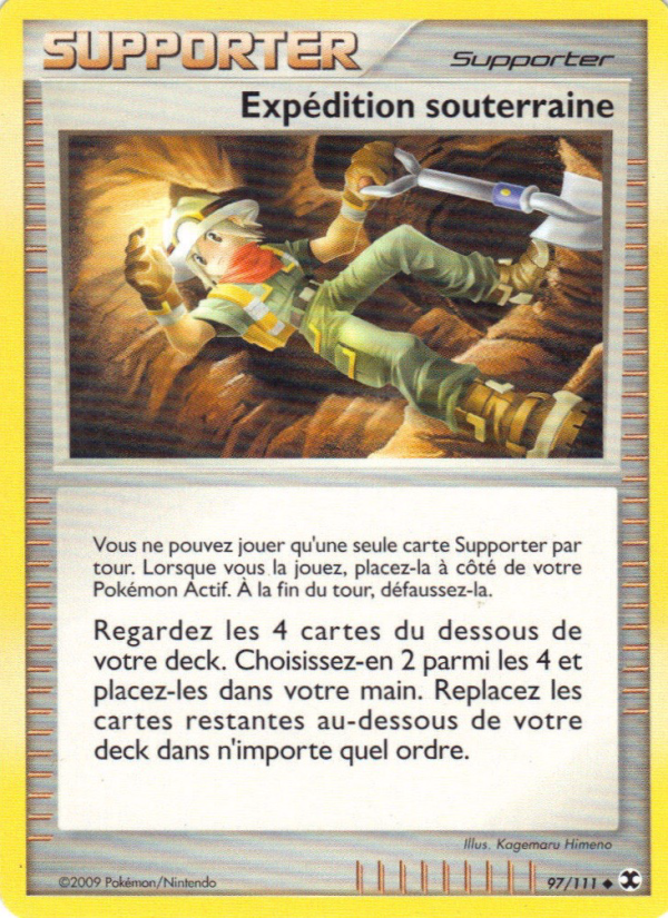 Expédition souterraine 97 — Rivaux Émergeants (French Pokémon TCG card)